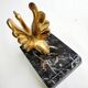 Book-clamps swans art deco