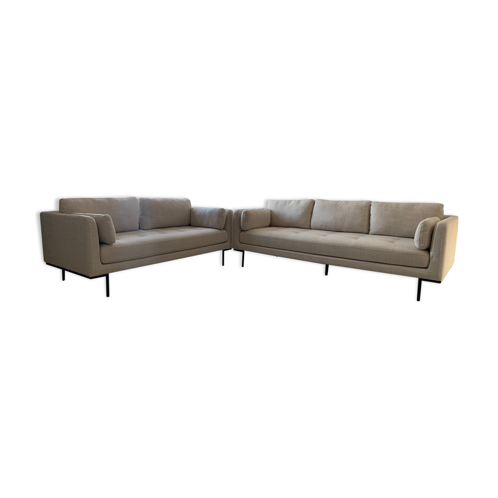Harlow 3 and 2 seater sofas from Made