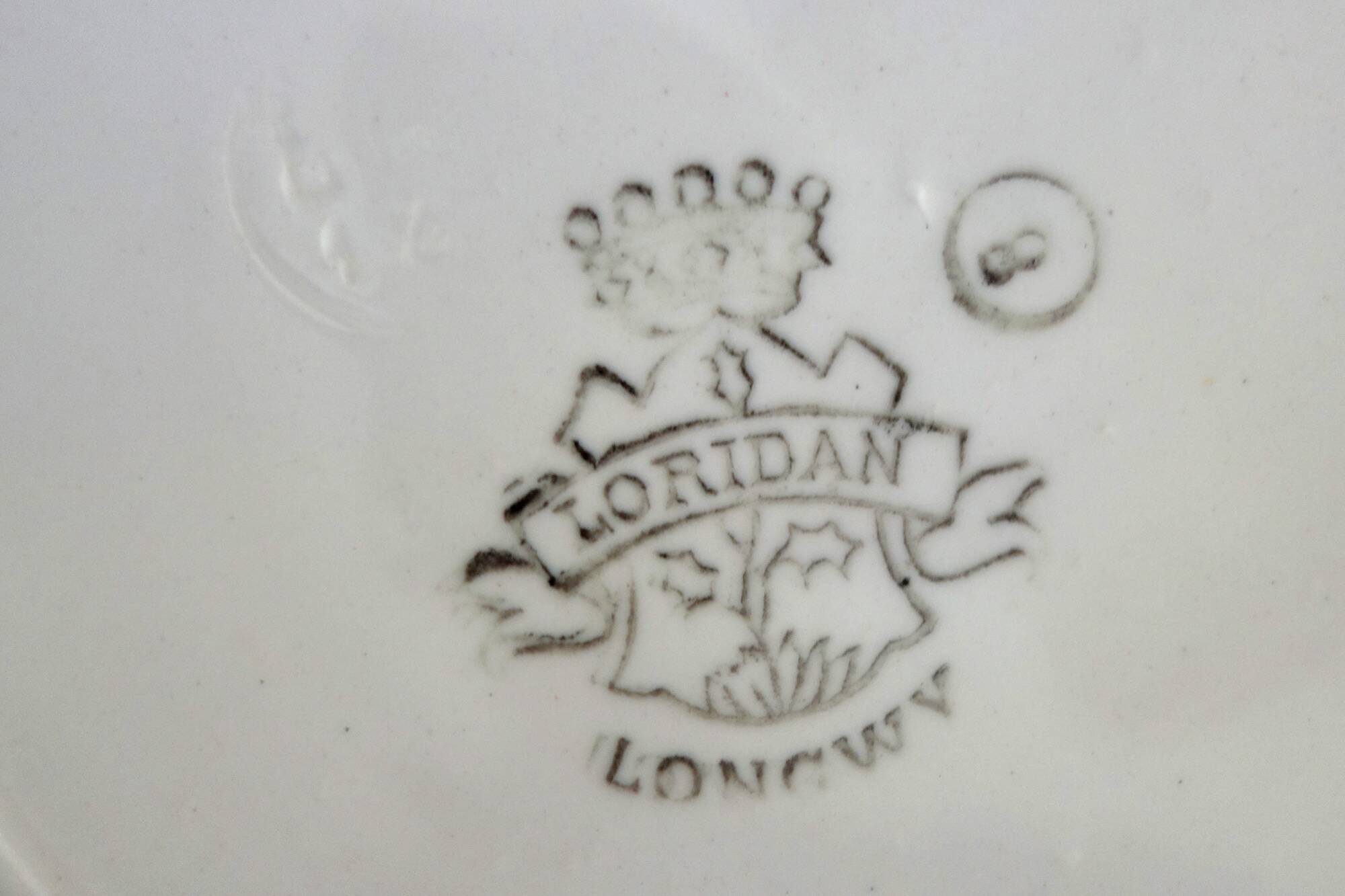 10 dessert plates Longwy model Loridan circa 1900