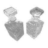 2 DECANTERS A wISKY