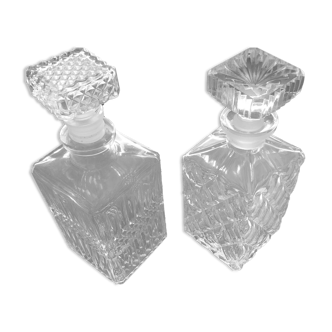 2 DECANTERS A wISKY