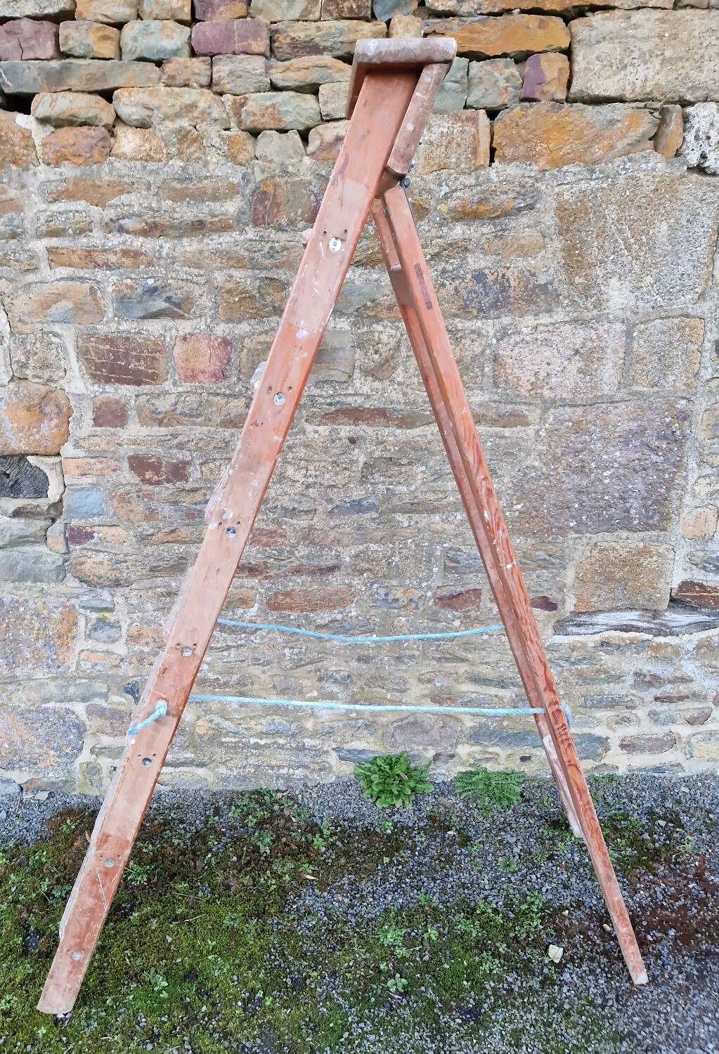 Escabeau en bois à 7 marches