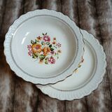 2 antique "Capri" plates