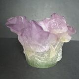 Daum vase in glass paste