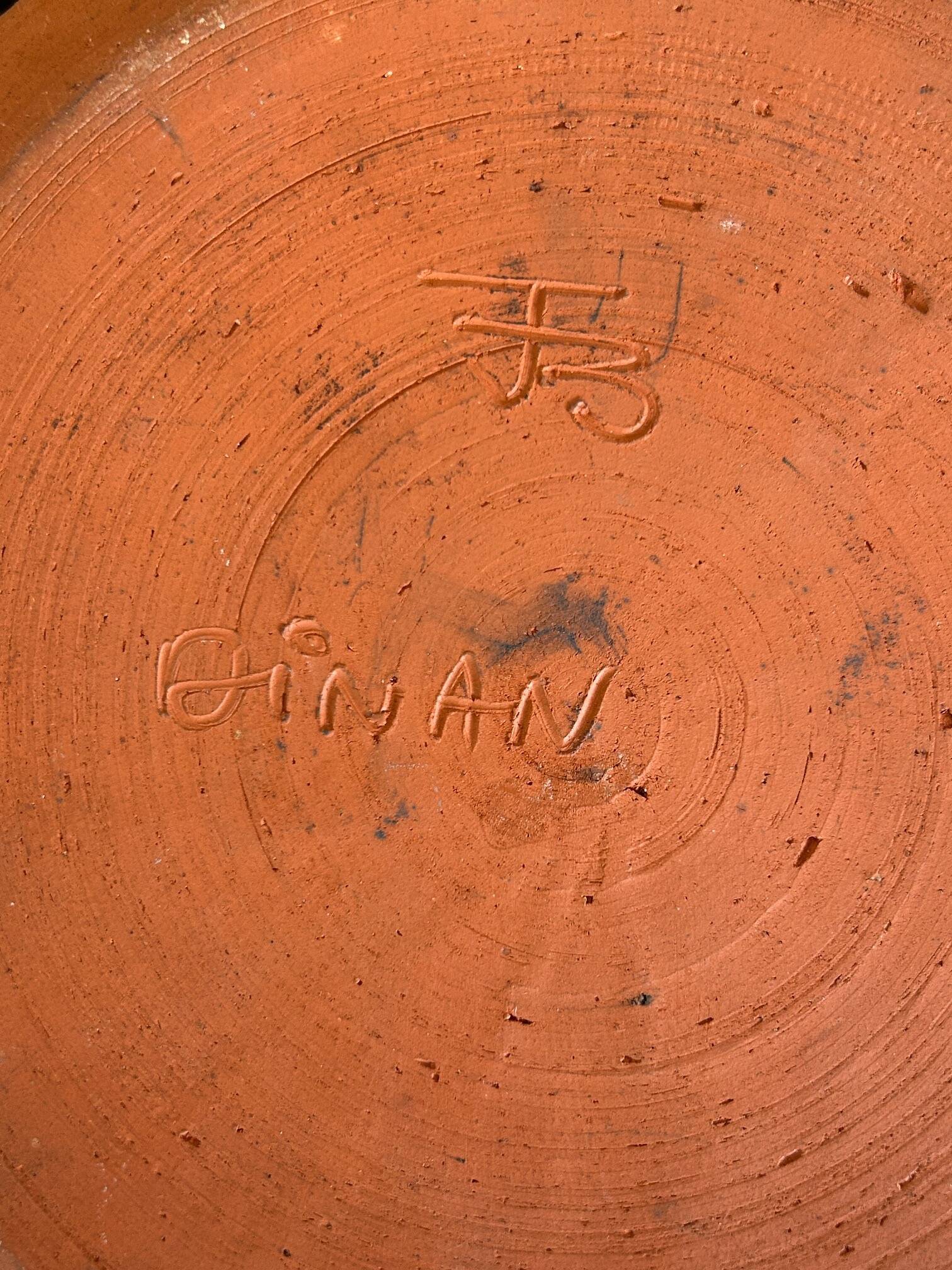 Jean Busson ceramic plate