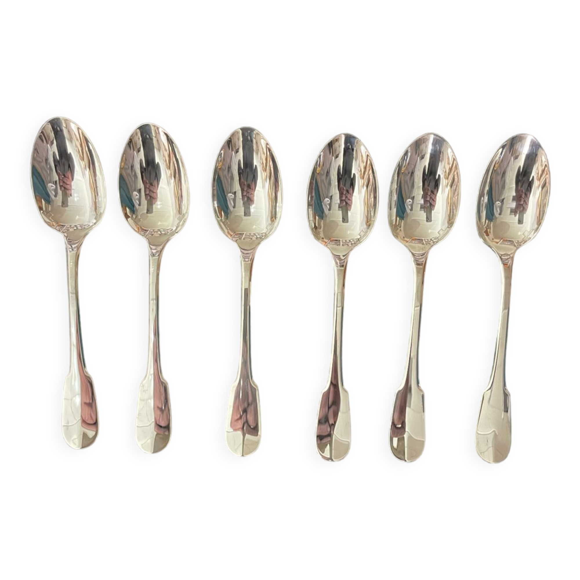 Christofle cluny 6 teaspoon new 13.5 cm