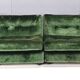 Modular velvet canapé Amanta by Mario Bellini for C&B Italia