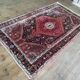 Handmade Persian Tuyserkan rug 218x124cm