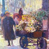 Parisian florist signed Landauer