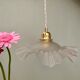 Vintage frosted glass lampshade pendant lamp