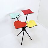 Clubs, spades, hearts, diamonds plant holder - Italy 1960s