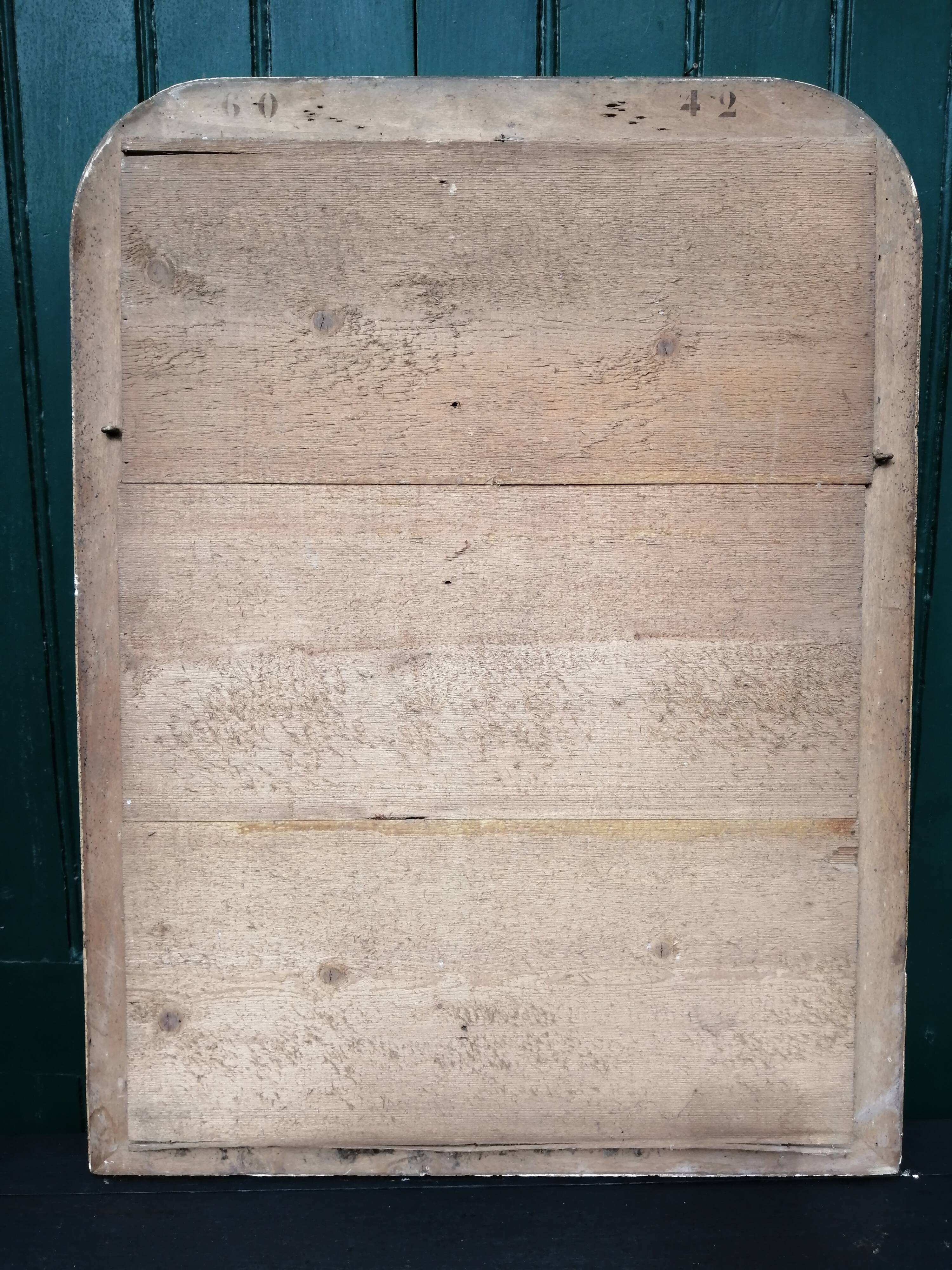 Old mirror Louis Philippe gilded - 76x56cm