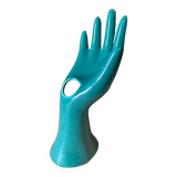 Green ceramic hand soliflore ring sizer