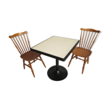 Vintage bistro table from the 70s
