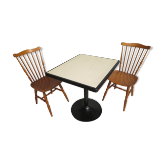 Vintage bistro table from the 70s