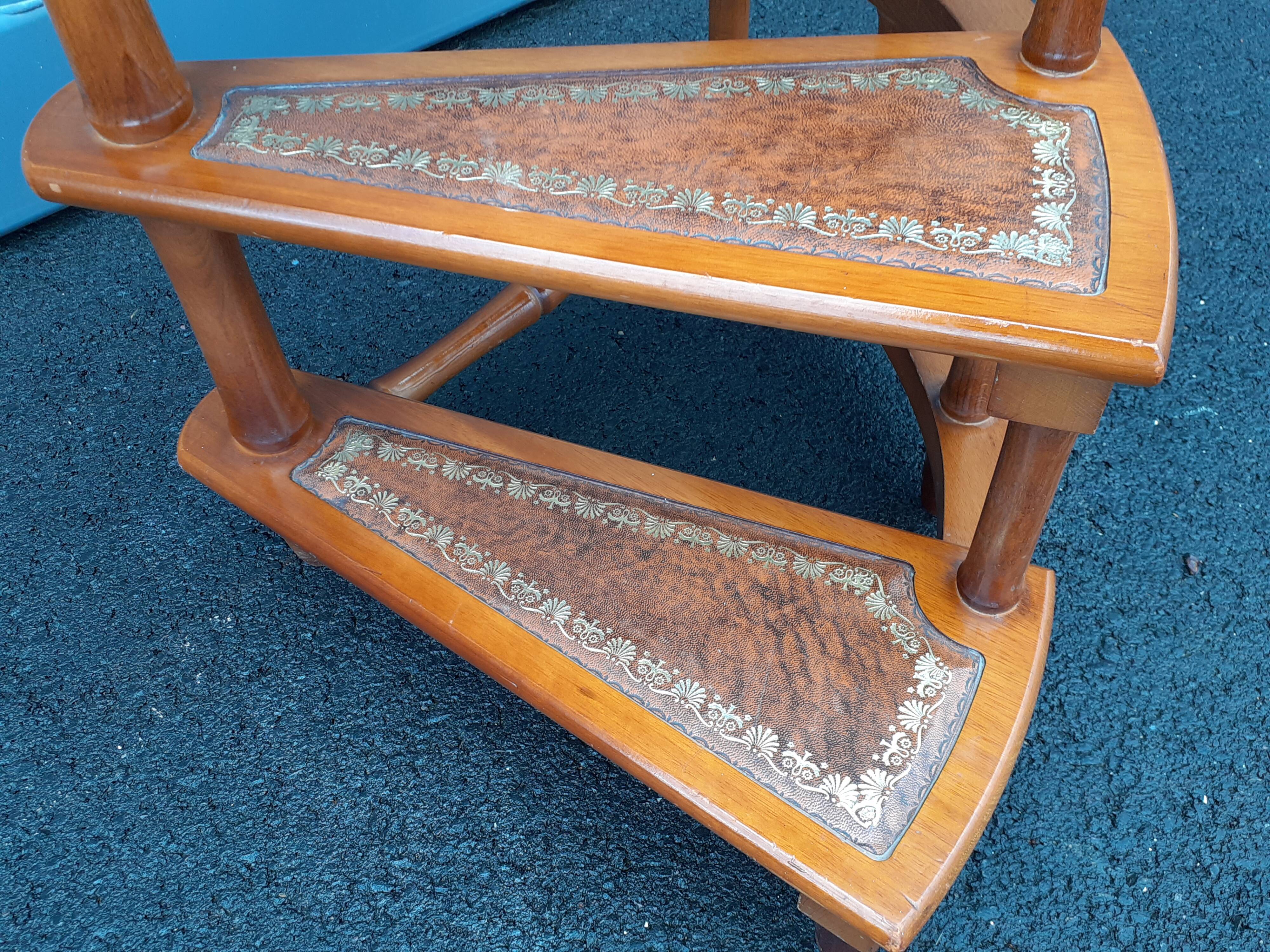 Ancient library staircase