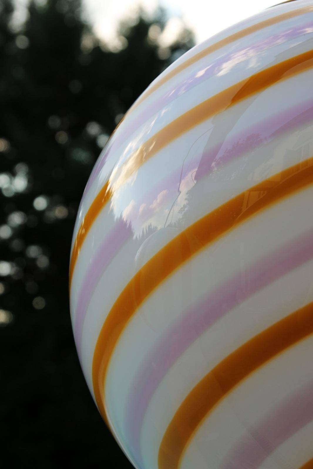 Murano sphere lamp 40 cm