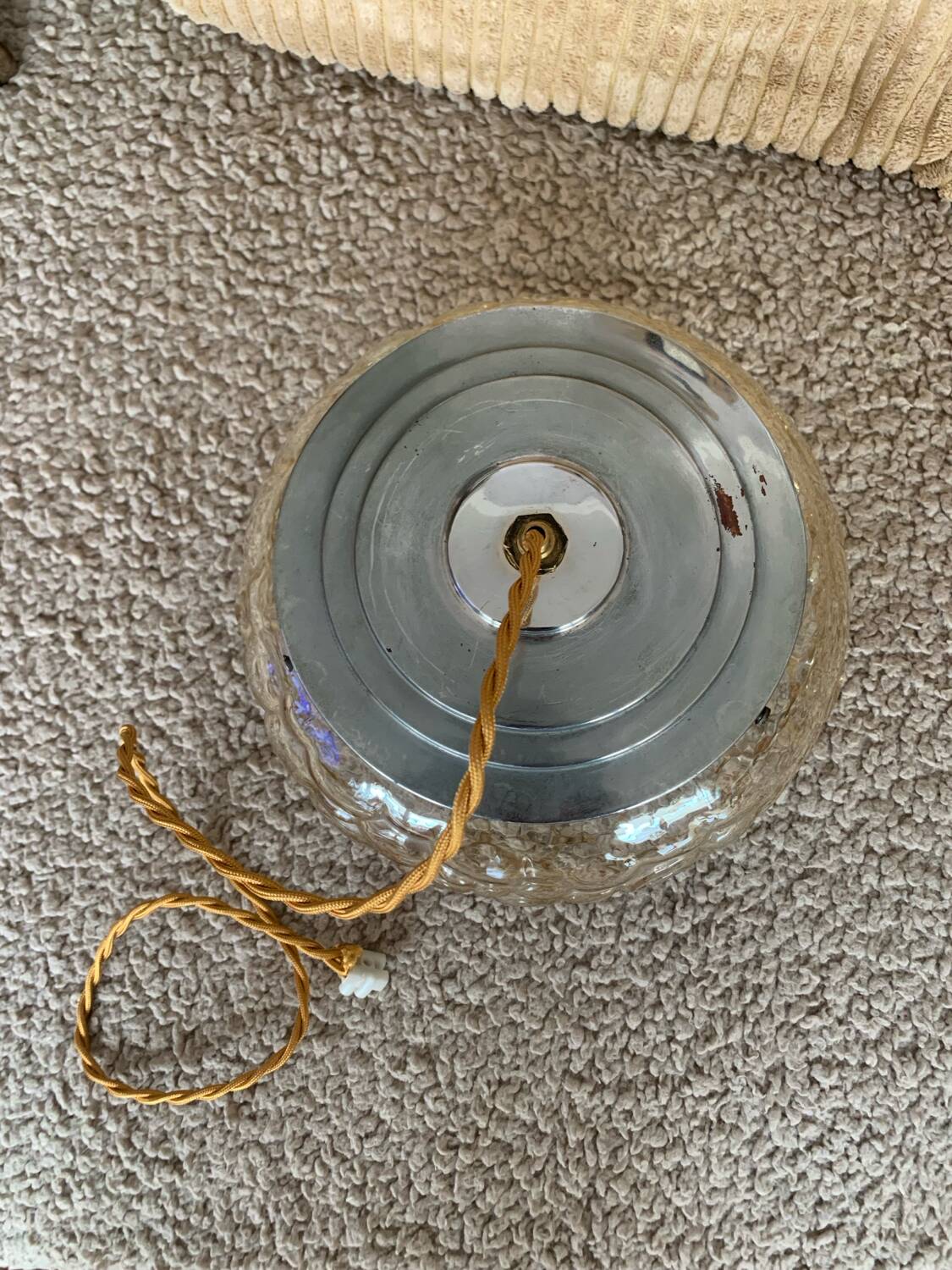 Helena Tynell vintage globe pendant light