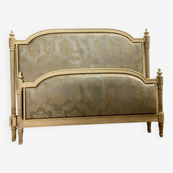 Louis XVI style four-poster bed in 20th century lacquered beech