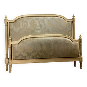 Louis XVI style four-poster bed in 20th century lacquered beech