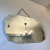 Antique chiseled mirror 60 X 40cm