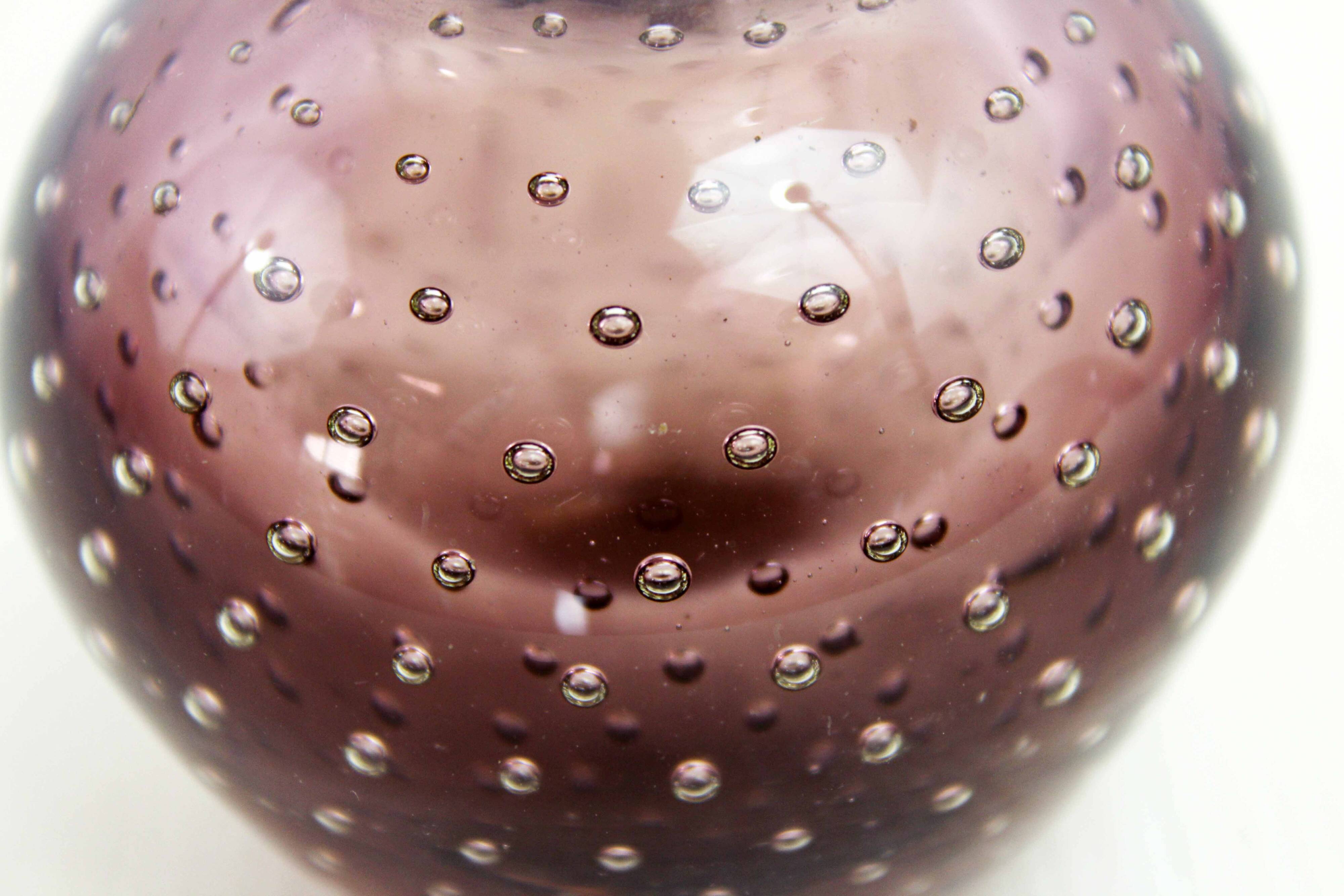 Murano glass candle holder or soliflore