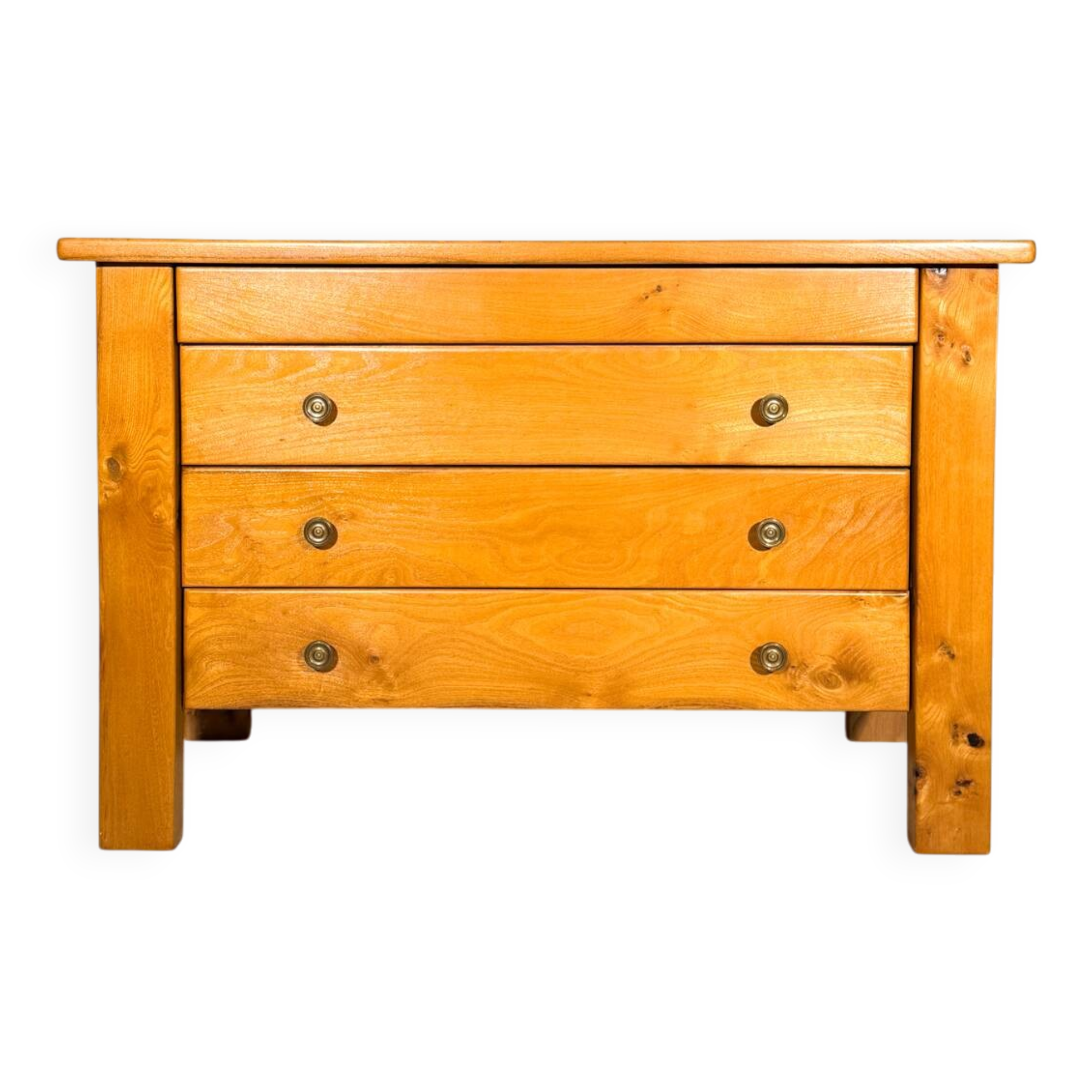 Elm chest of drawers