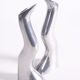 Pair of cast aluminum candle holders by Anna Efverlund