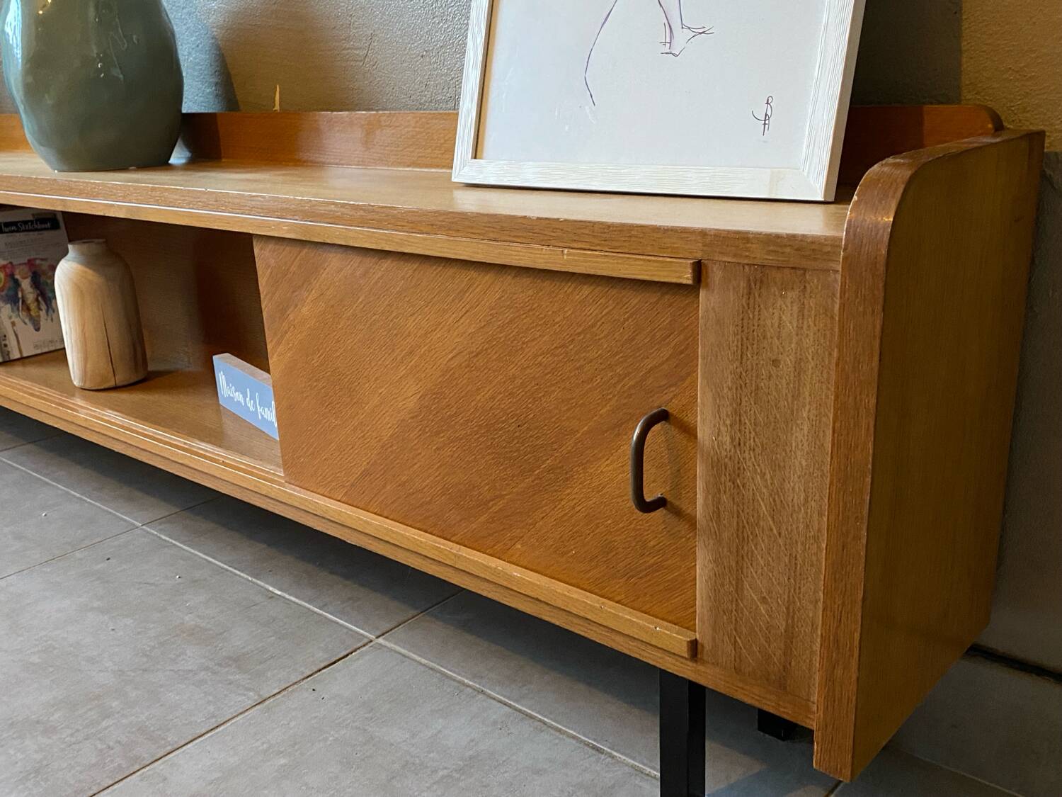 Vintage sideboard from the 60s (shallow)