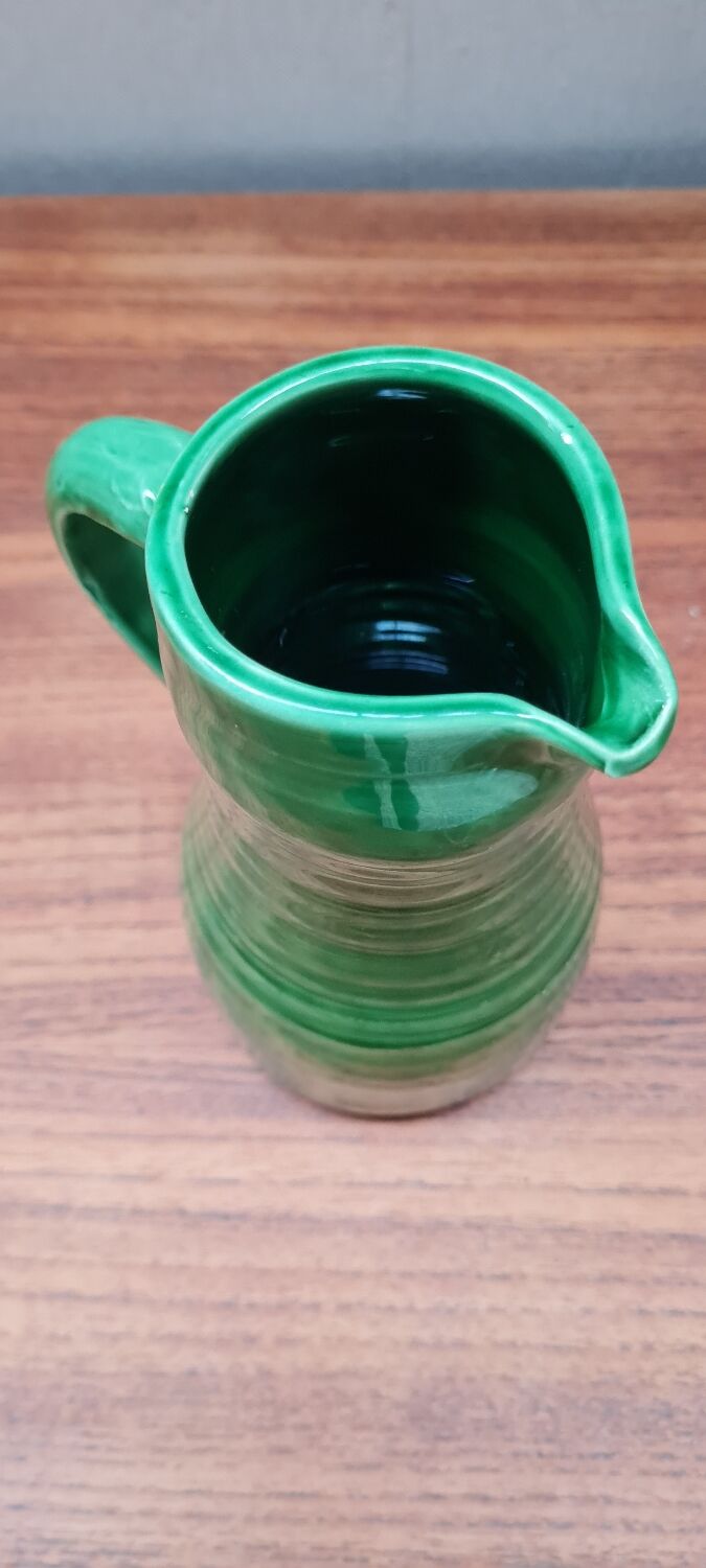 Paul millet sevres ceramic pitcher