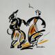 Cake dish KG Lunéville - Breton dancers decoration