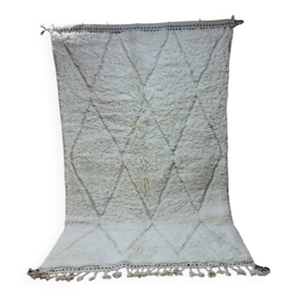Tapis beni ouarin fait main traditionnelle taille 150 x 250 cm