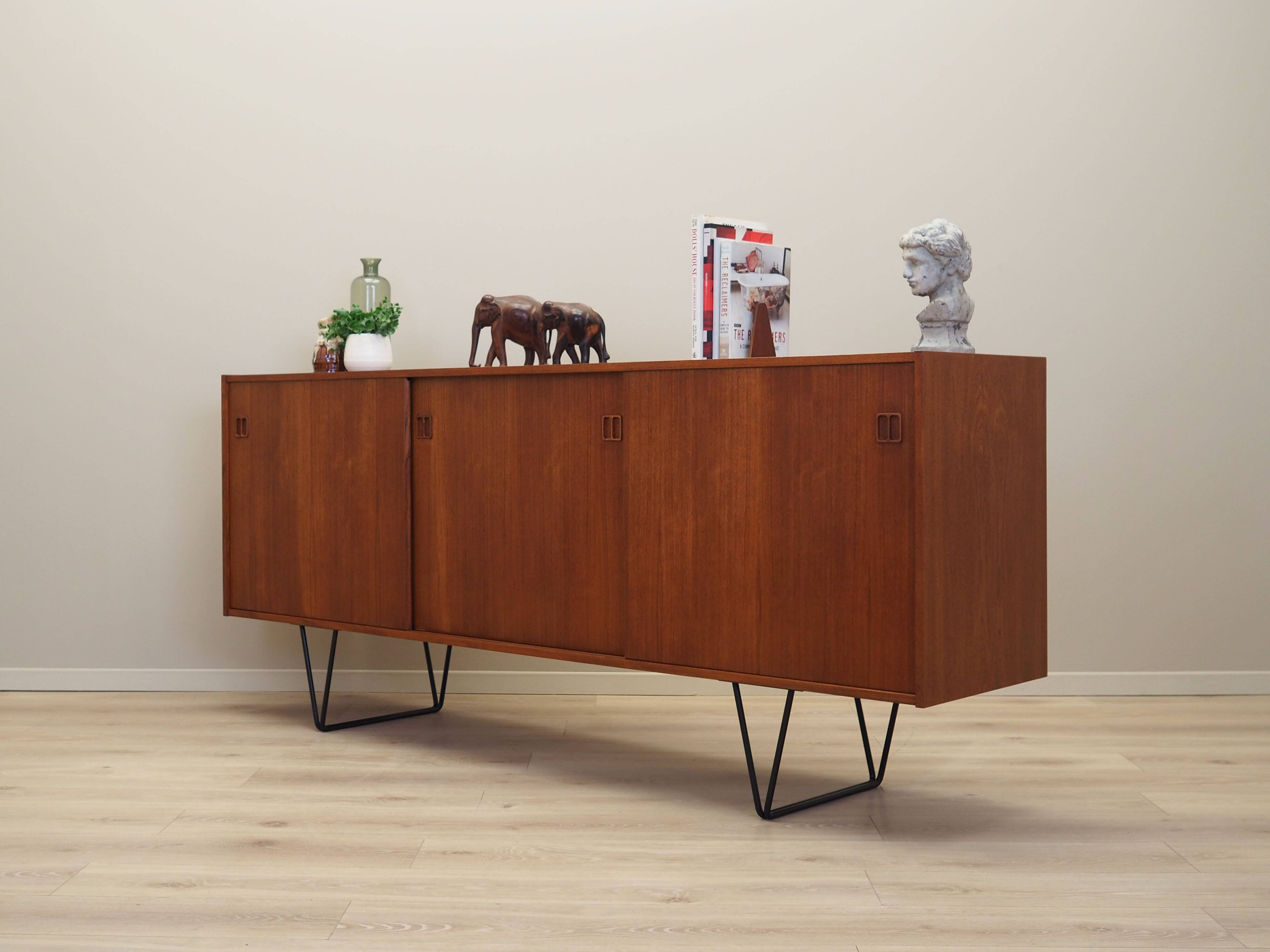 Teak sideboard, Danish design, 1970s, production: Denmark