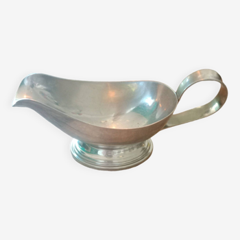Vintage stainless steel sauce boat