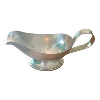 Vintage stainless steel sauce boat