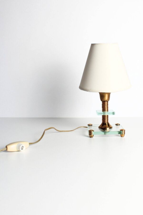Petite lampe de table, dans le goût de Pietro Chiesa pour Fontana Arte