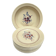 Set 12 assiettes plates « œillets » et plat Badonviller