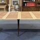 19th-century Louis XVI dining table in Cuban mahogany.
