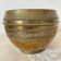 Gilded brass flowerpot