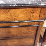 Chest of drawers 4 drawers with marble