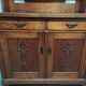 Buffet ancien en bois, 2 corps