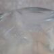 Large solid crystal bowl signed Kosta – vintage Scandinavian design