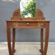 Art Deco dressing table gondola base