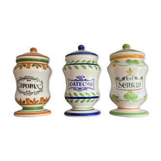 Gien pharmacy jars