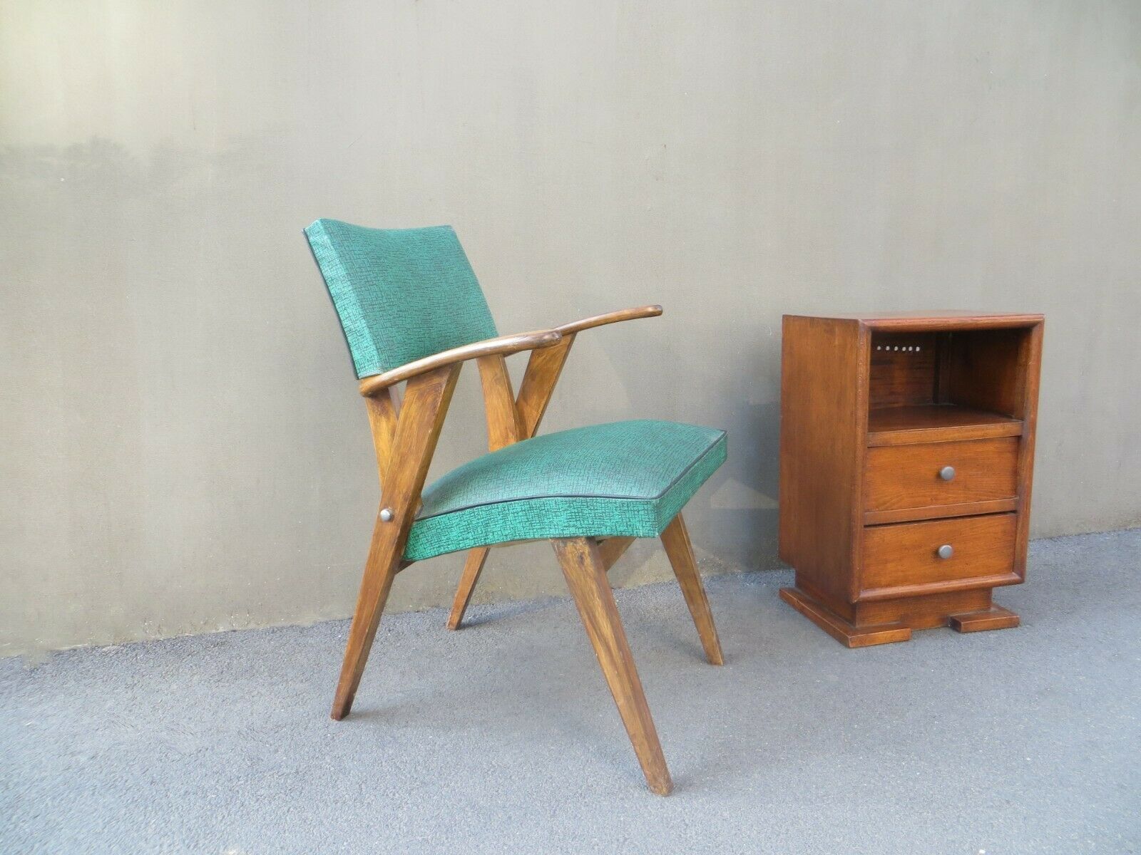 Vintage 50s armchair