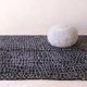 Black Beni Ourain Rug - 250 x 184 cm