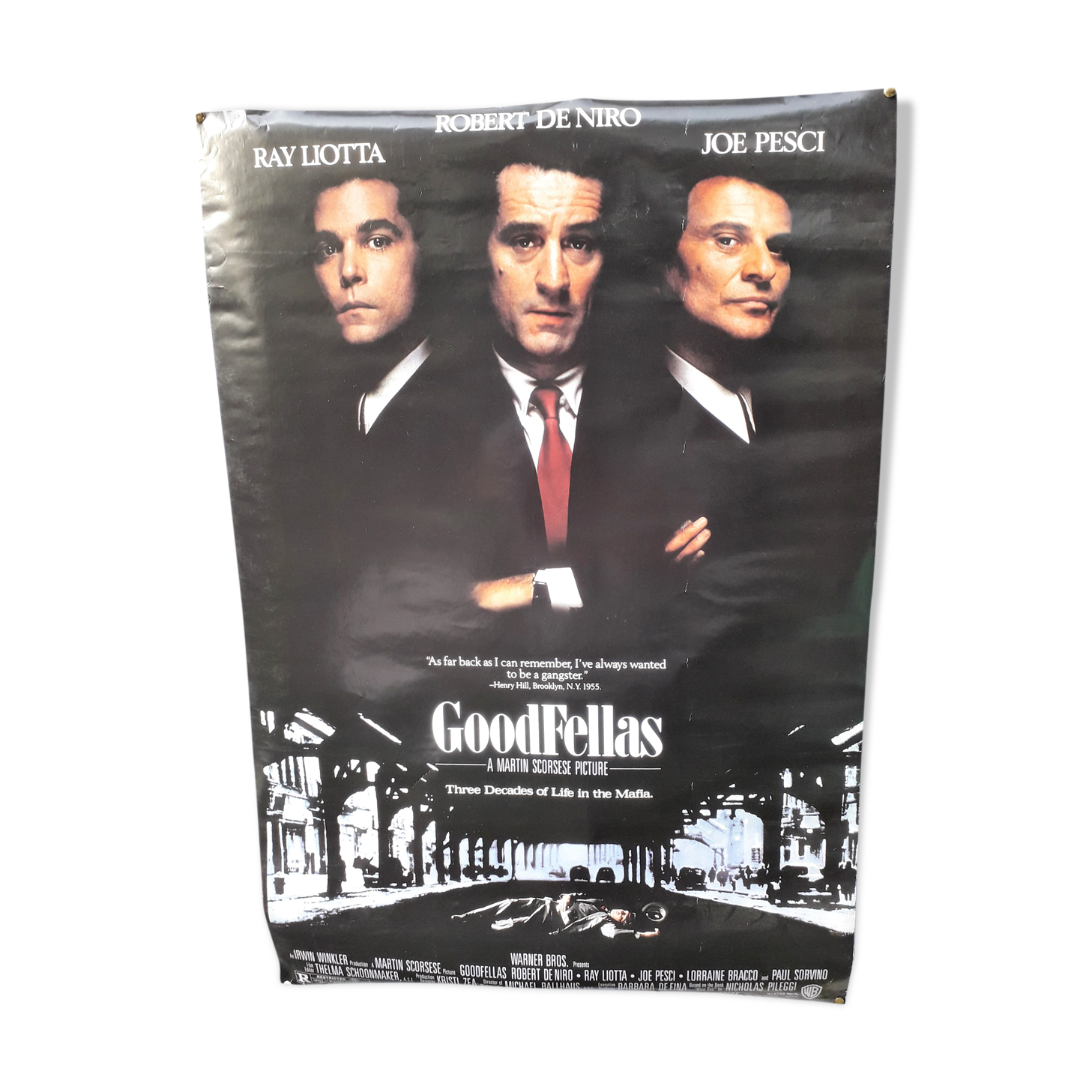 Affiche Cinema Les Affranchis Goodfellas De Scorsese 1990 Selency
