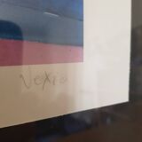 Lithograph signed Paul Vexiau