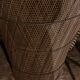 Fauteuil Emmanuelle rotin vintage