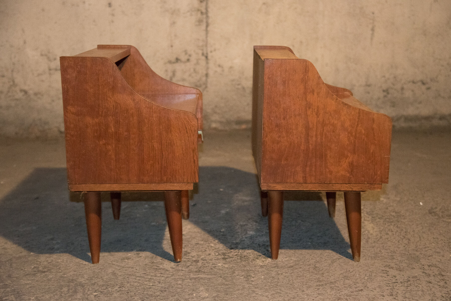 Pair of Art Deco bedsides